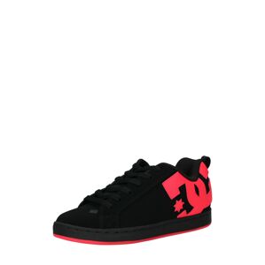 DC Shoes Sportcipő  fekete / neon-rózsaszín