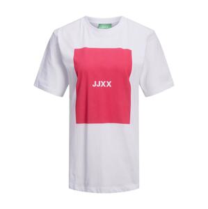 JJXX Póló 'AMBER'  rózsaszín / fehér