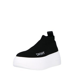 DKNY Belebújós cipők 'MADA'  fekete / ezüst