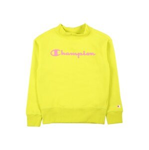 Champion Authentic Athletic Apparel Tréning póló  neonsárga / rózsaszín / fehér