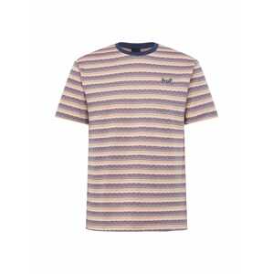 HUF T-Shirt 'Allen'  rózsaszín / kék / fehér / fekete