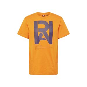 G-Star RAW Póló  narancs / tengerészkék