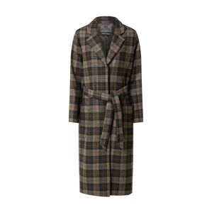 Brixtol Textiles Átmeneti kabátok 'Harper'  fekete / sötét barna / világosbarna