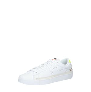 Nike Sportswear Rövid szárú edzőcipők 'Blazer X'  krém / neonsárga / fehér