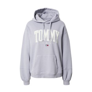 Tommy Jeans Tréning póló  levendula / fehér