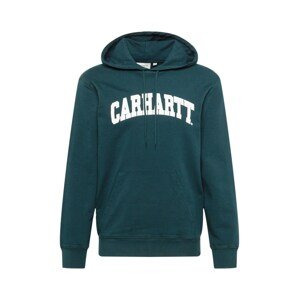 Carhartt WIP Tréning póló 'University'  sötétzöld / fehér