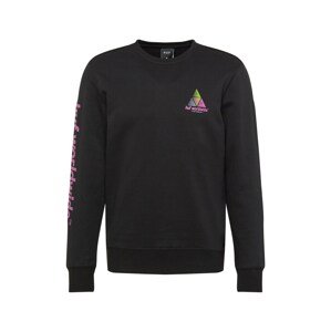 HUF Tréning póló 'PRISM'  fekete / lila / világoszöld / világosbarna / világoskék