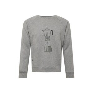 Brava Fabrics Sweatshirt  szürke melír / fekete