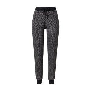 ESPRIT Pizsama nadrágok  szürke melír / fekete