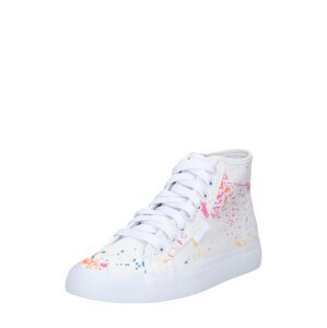 DC Shoes Sneaker 'MANUAL'  fehér / rózsaszín / narancs / kék