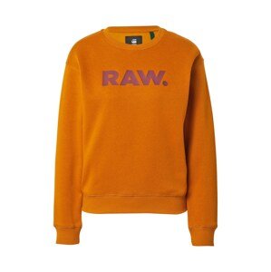 G-Star RAW Tréning póló  sötét narancssárga / bogyó