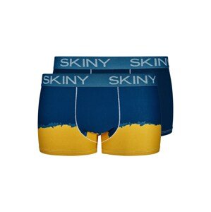 Skiny Boxeralsók  kék / sárga