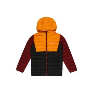 COLUMBIA Kültéri kabátok  fekete / sötétvörös / narancs