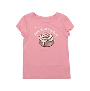 GAP Shirt  rózsaszín / fehér / barna / világosbarna