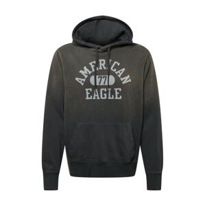 American Eagle Tréning póló  szürke / antracit / fekete