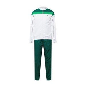Lacoste Sport Tréningruha  fehér / zöld / citromzöld