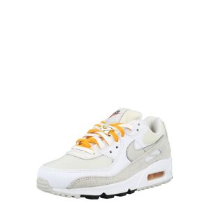 Nike Sportswear Rövid szárú edzőcipők 'Max 90 SE'  fehér / világosszürke / narancs