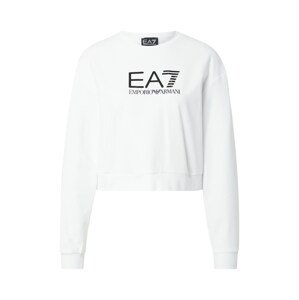 EA7 Emporio Armani Tréning póló  piszkosfehér / fekete