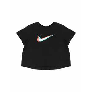 Nike Sportswear Póló  égkék / világospiros / fekete / fehér