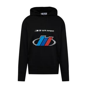 PUMA Tréning póló 'BMW M Motorsport Street'  fekete / fehér / kék / ciánkék / piros / szürke