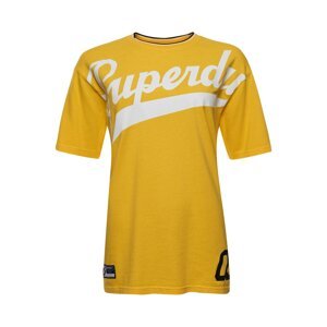 Superdry Póló 'Strikeout'  sárga / piszkosfehér / tengerészkék / piros