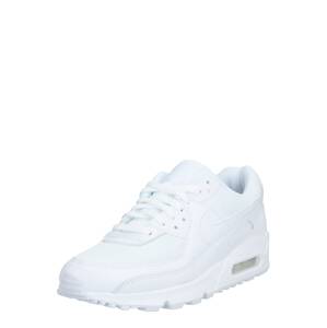 Nike Sportswear Rövid szárú sportcipők 'AIR MAX 90'  ezüstszürke / fehér