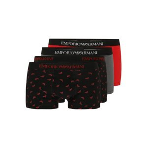 Emporio Armani Boxeralsók  fekete / piros / szürke