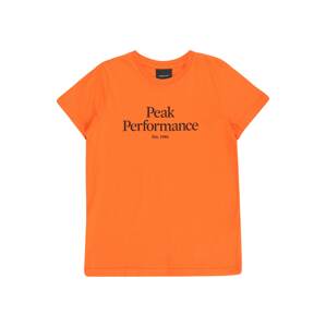 PEAK PERFORMANCE Póló  narancs / fekete