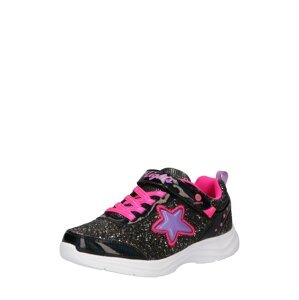 SKECHERS Sportcipő  neonlila / rózsaszín / fekete
