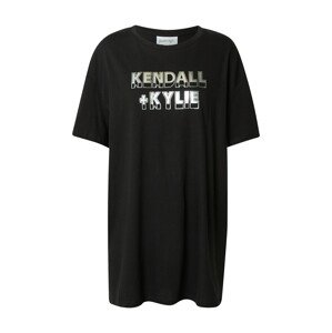 KENDALL + KYLIE Póló  fekete / ezüst