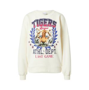 Colourful Rebel Tréning póló 'Tigers League'  természetes fehér / vegyes színek