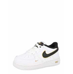 Nike Sportswear Sportcipő 'Force 1'  arany / fekete / fehér