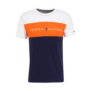 TOMMY HILFIGER Trikó és alsó póló  narancs / fehér / tengerészkék / tűzpiros