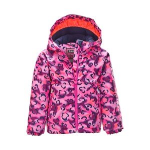 KILLTEC Kültéri kabátok  lila / neonnarancs / rózsaszín