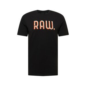 G-Star RAW Póló  krém / narancsvörös / fekete