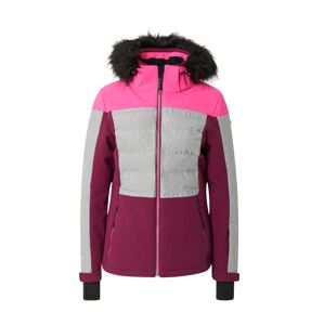 KILLTEC Kültéri kabátok  sötét-rózsaszín / szürke / rózsaszín