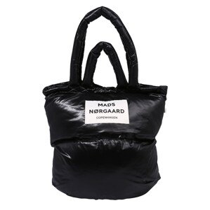 MADS NORGAARD COPENHAGEN Shopper táska  fekete / fehér
