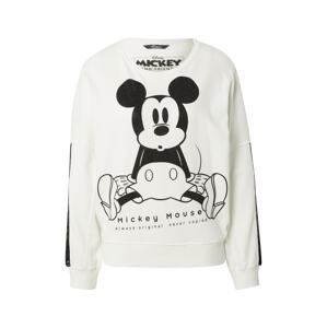 PRINCESS GOES HOLLYWOOD Tréning póló 'Disney Mickey'  fehér / fekete