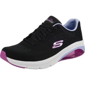 SKECHERS Rövid szárú sportcipők  lila / fekete