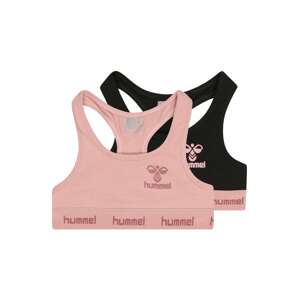 Hummel Sport top  rózsaszín / fekete