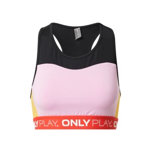 ONLY PLAY Sportmelltartók 'AGNE'  fekete / világos-rózsaszín / piros / fehér