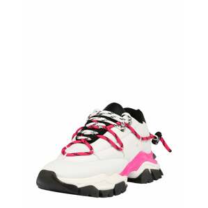F_WD Rövid szárú edzőcipők 'XP5_ DOUBLE X'  fekete / fehér / világos-rózsaszín