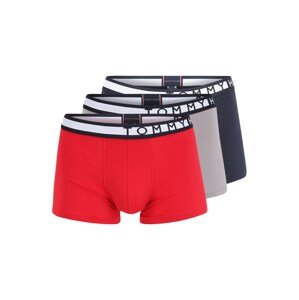 Tommy Jeans Boxeralsók  piros / szürke / tengerészkék / fehér