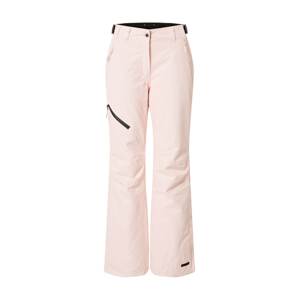 ICEPEAK Sportnadrágok 'CURLEW'  pasztell-rózsaszín / fekete