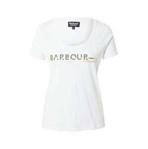 Barbour International Póló 'Chicane'  fehér / arany