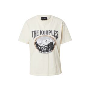 The Kooples Póló  krém / fekete / fehér / fáradt rózsaszín / sárga
