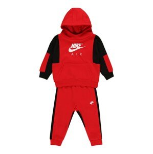 Nike Sportswear Jogging ruhák  fekete / fehér / tűzpiros