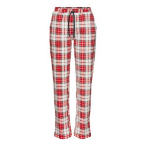 LASCANA Pizsama nadrágok  piros / fehér
