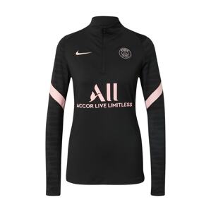 NIKE Sport szabadidős felsők 'Paris Saint-Germain Strike Away'  pasztell-rózsaszín / fekete