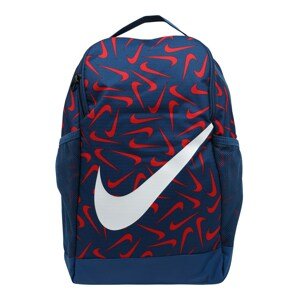 Nike Sportswear Hátizsák 'Brasilia'  kék / világospiros / fehér